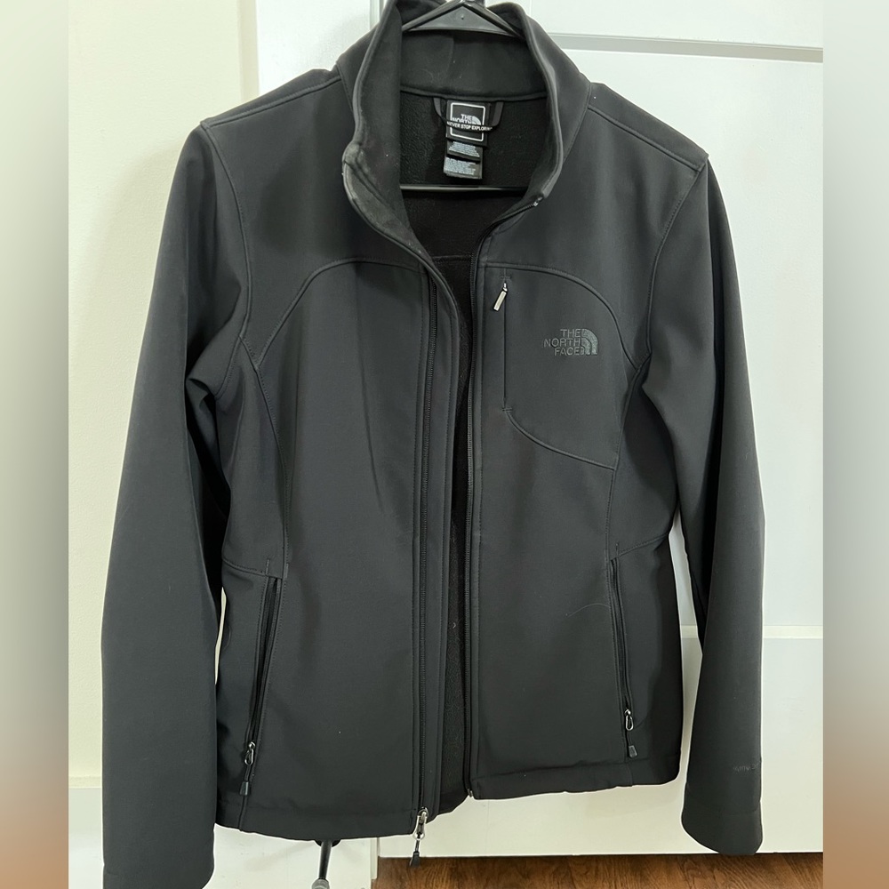 North face jacket women, black